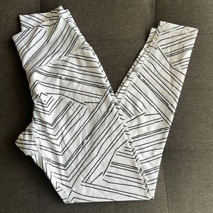 white buffbunny leggings